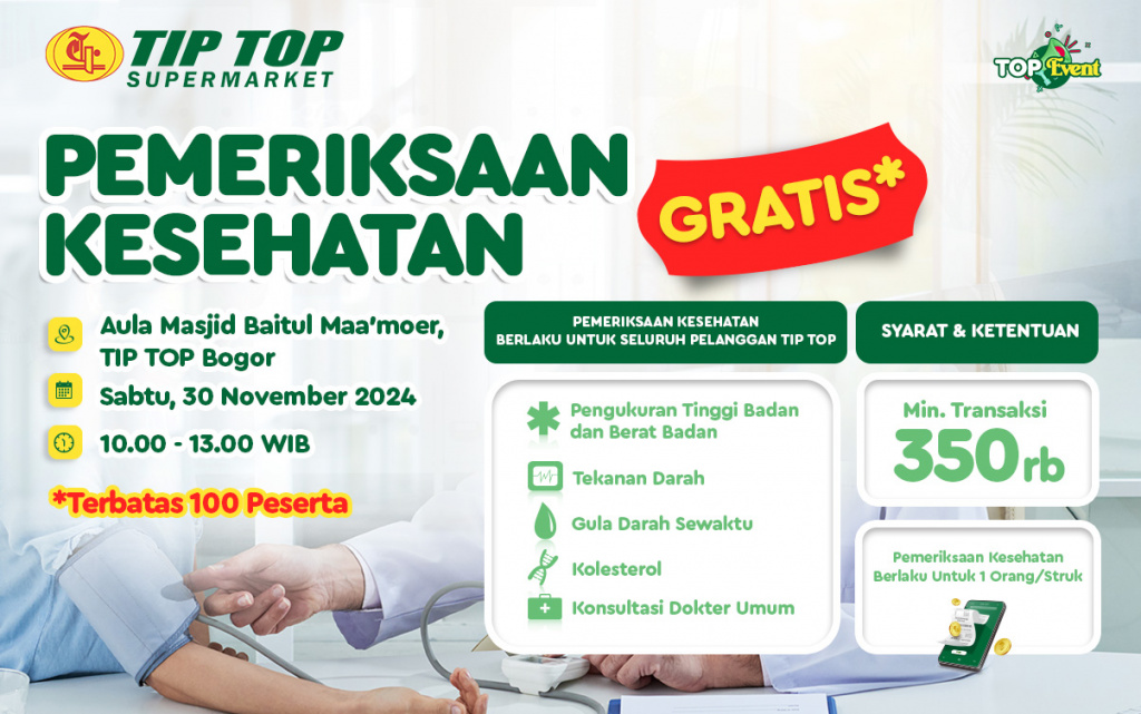 PEMERIKSAAN KESEHATAN GRATIS