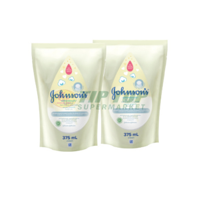 Johnson’s Cotton Touch Top To Toe Hair & Body Baby Bath Refill 375ml