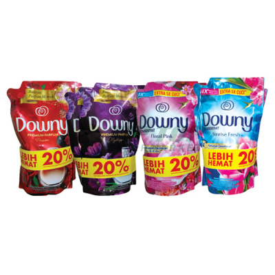 Downy Softener Premium Parfume Passion/Mystique 2x850ml/Floral Pink/Sunrise Fresh Bundle 2x950ml